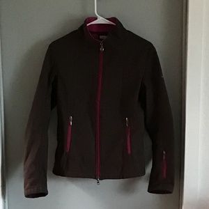 Size medium brown and pink Nike jacket